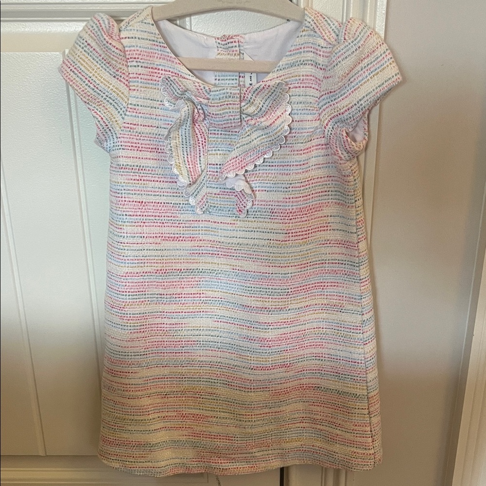 Janie and Jack Pastel Striped Dress
